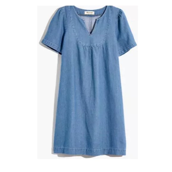 MADEWELL Dress Swing Denim 2X - Picture 2 of 11